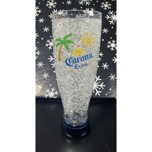 Corona Extra 16oz Tall Plastic Freezer Beer Glass - Rare Collectible